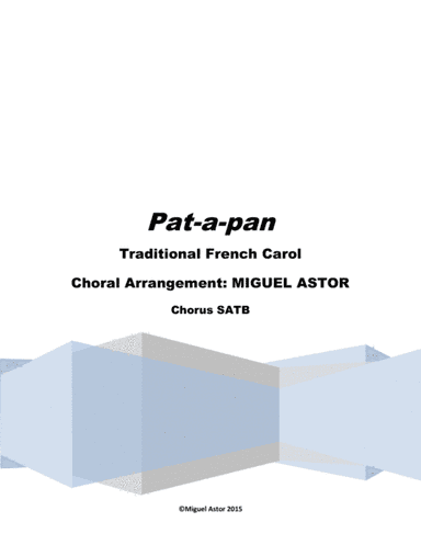 Pat-a-pan (arr. Miguel Astor)