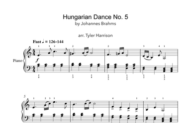 Hungarian Dance No. 5 (arr. Tyler Harrison)