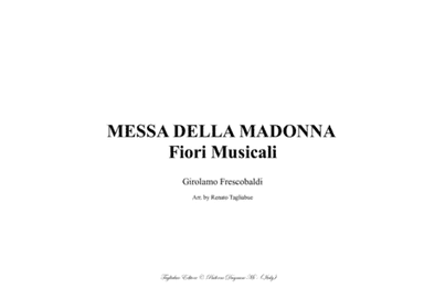 MESSA DELLA MADONNA (Mass of the Virgin Mary) - Frescobaldi - Full score - For Organ (arr. Renato Tagliabue)