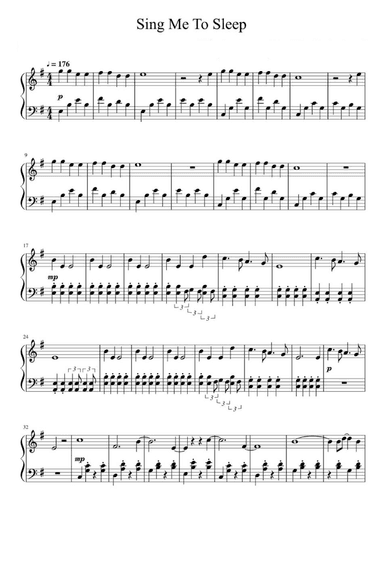 Sing Me To Sleep (arr. Alan Walker)