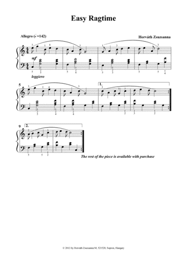 Easy Ragtime