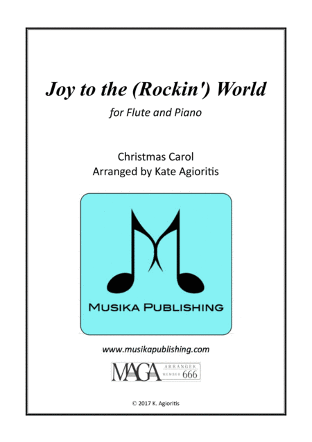 Joy to the (Rockin') World - Flute and Piano (arr. Kate Agioritis)