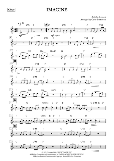 Imagine (arr. ACT Bortolucci)