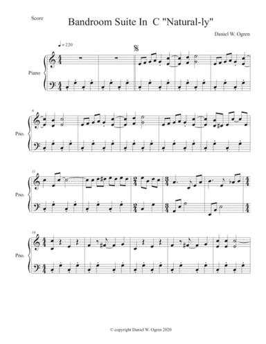 Bandroom Suite in C "Natural-ly"