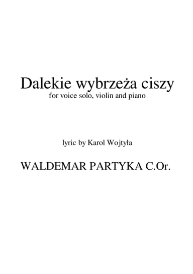 Dalekie wybrzeza ciszy