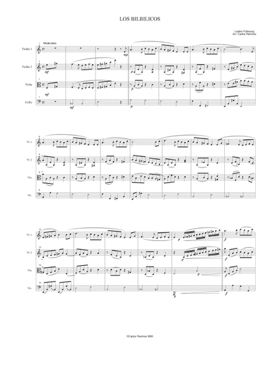 Los Bilbilicos (arr. Carlos Ramírez Guzmán)