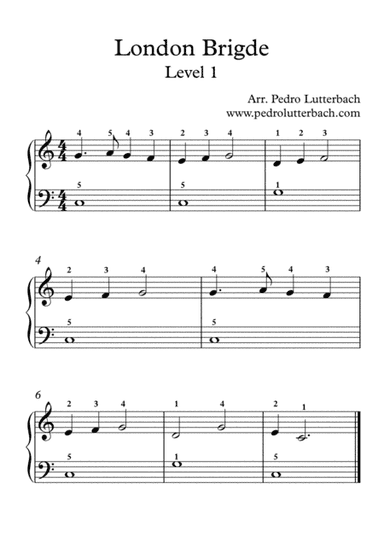 London Bridge (arr. Pedro Lutterbach)