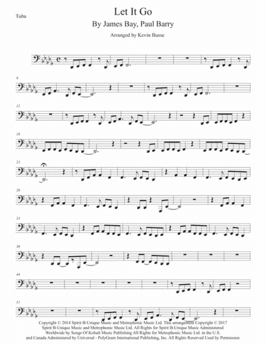 Let It Go (arr. Kevin Busse)