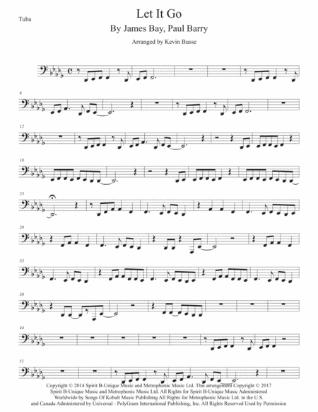 Let It Go (arr. Kevin Busse)