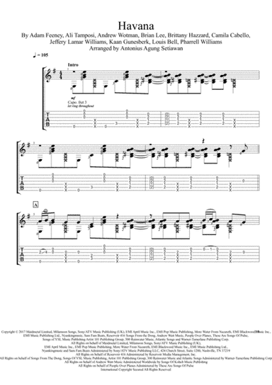 Havana (arr. Antonius Agung Setiawan)