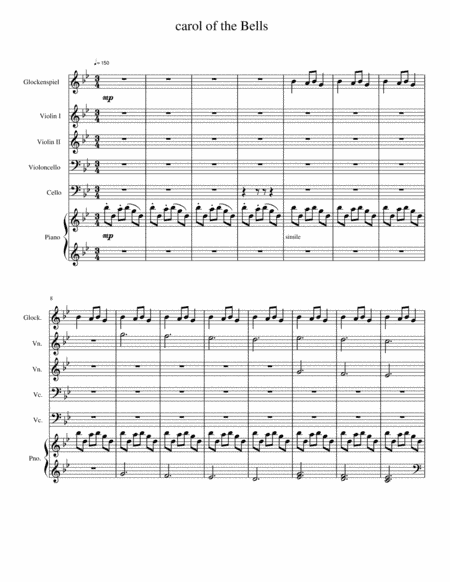 Carol of the Bells (arr. Alison Williamson)