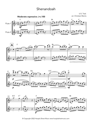 Shenandoah (arr. Christian Morris)