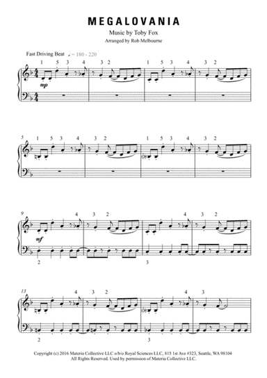 MEGALOVANIA (from Undertale) (arr. RMel)