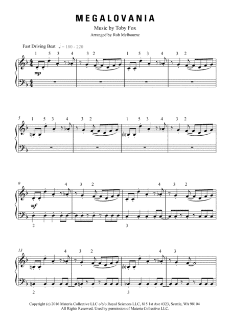 MEGALOVANIA (from Undertale) (arr. RMel)