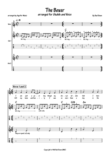 The Boxer (arr. Aquifer Music)