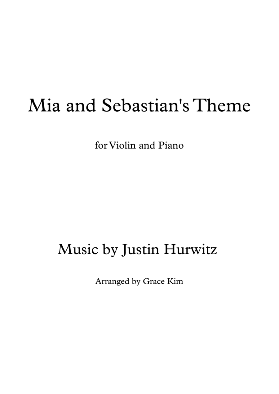 Mia & Sebastian's Theme (arr. Grace Kim)