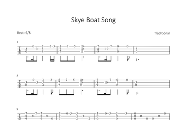 Skye Boat Song (arr. Bettina Schipp)