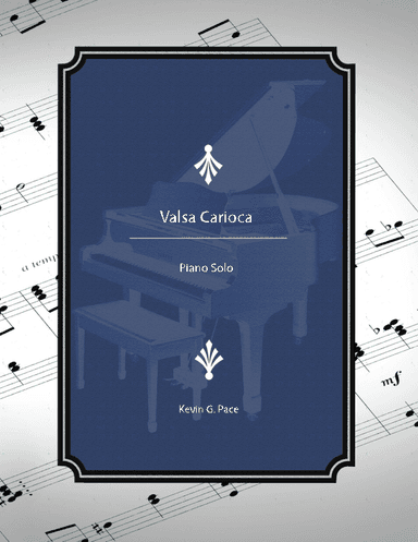 Valsa Carioca (Cariocan Waltz), advanced piano solo
