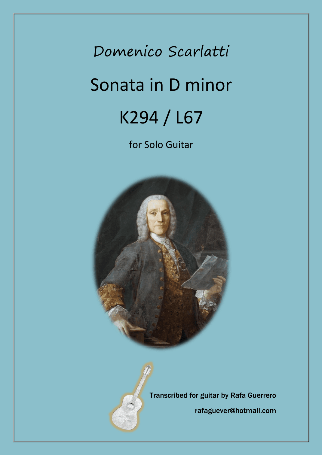 Sonata K294 / L67 (arr. Rafa Guerrero)