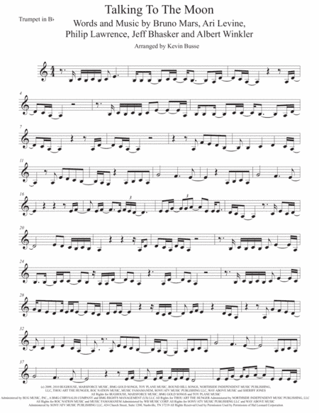 Talking To The Moon (arr. Kevin Busse)