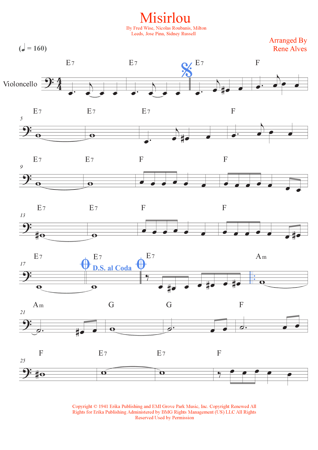 Misirlou (arr. Rene Alves)