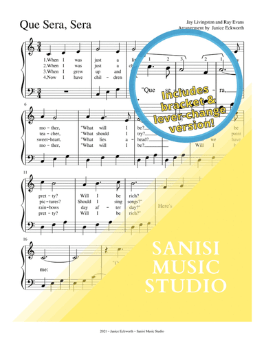 Que Sera, Sera (whatever Will Be, Will Be) (arr. Janice Eckworth)