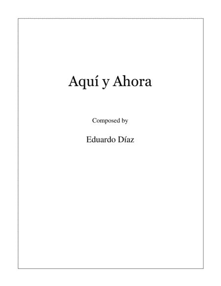 Aquí y Ahora