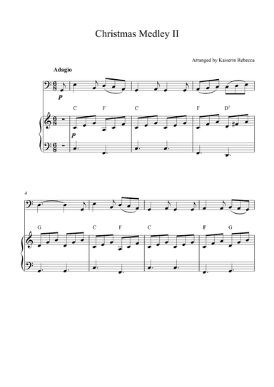 Christmas Medley II (arr. Kaiserin Rebecca)