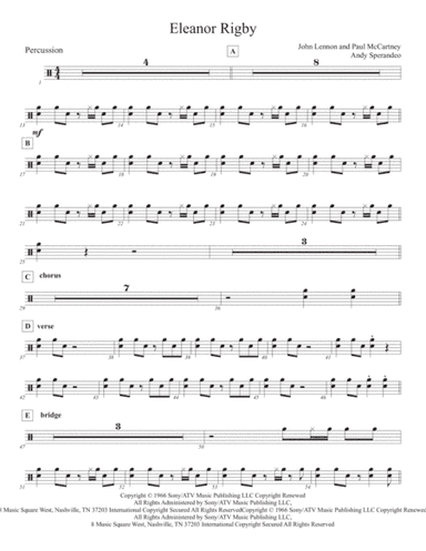 Eleanor Rigby (arr. Andy sperandeo)