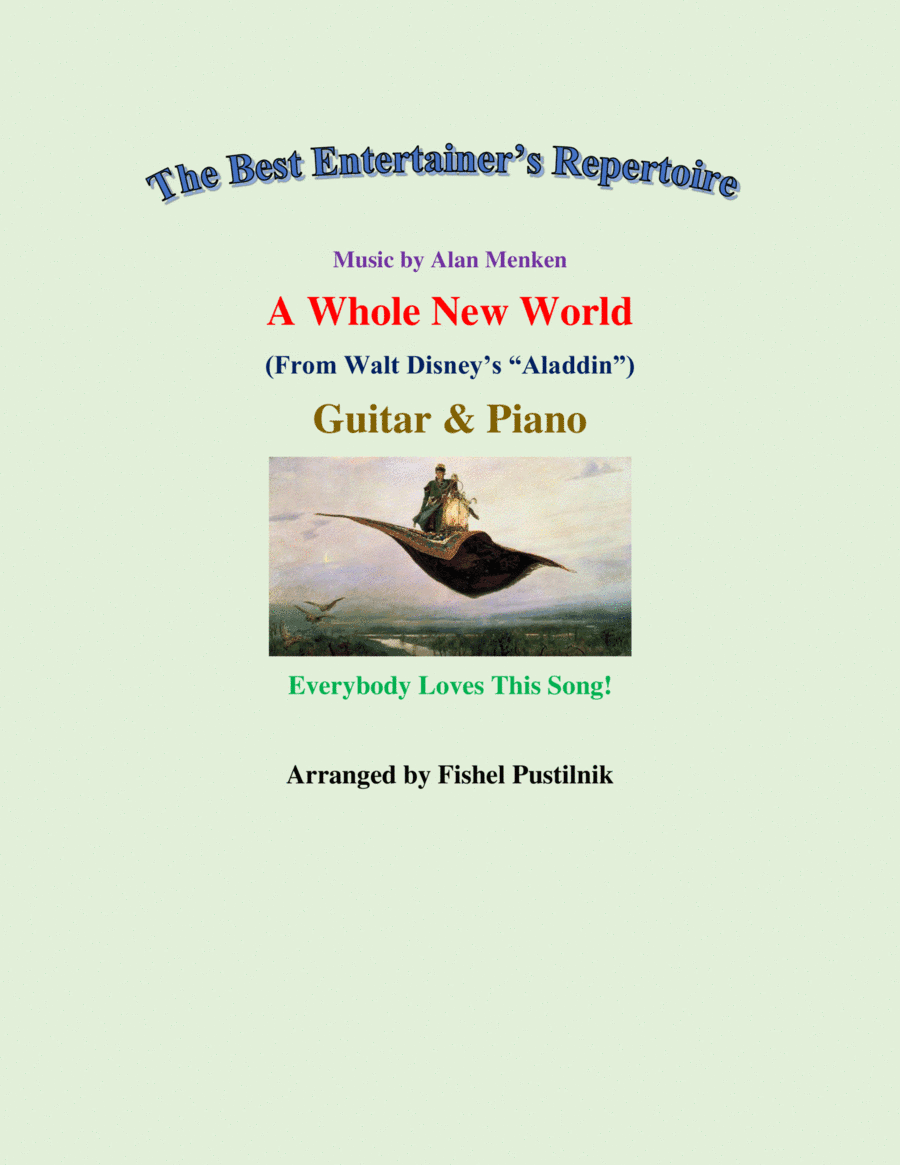 A Whole New World (arr. Fishel Pustilnik)