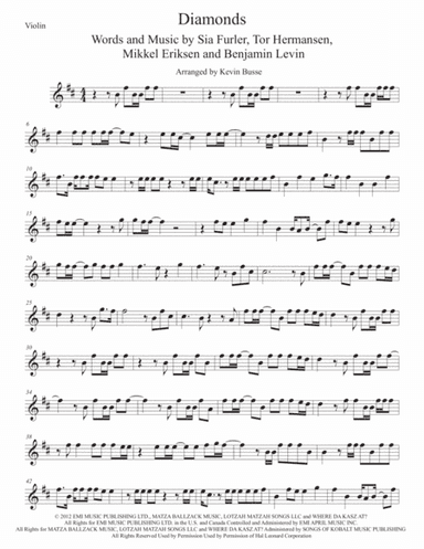 Diamonds (arr. Kevin Busse)