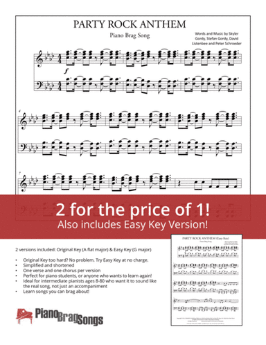 Party Rock Anthem (arr. Jared Johnson)