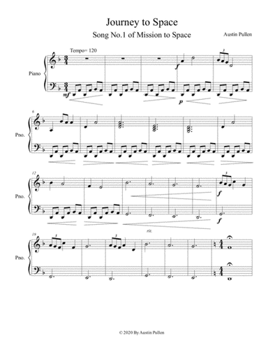Journey to Space (Song No. 1 from Mission to Space)