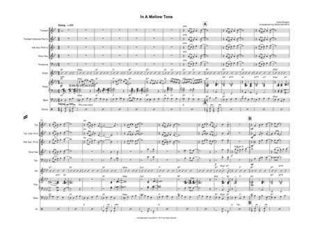 In A Mellow Tone (arr. Morris D Mounts)