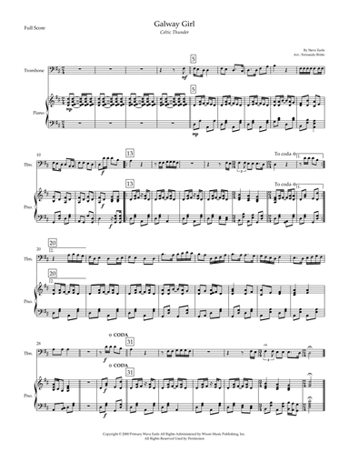 Galway Girl (arr. Fernando Britto)