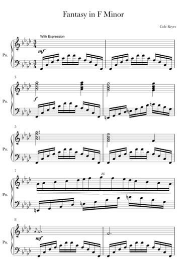Fantasy in F Minor