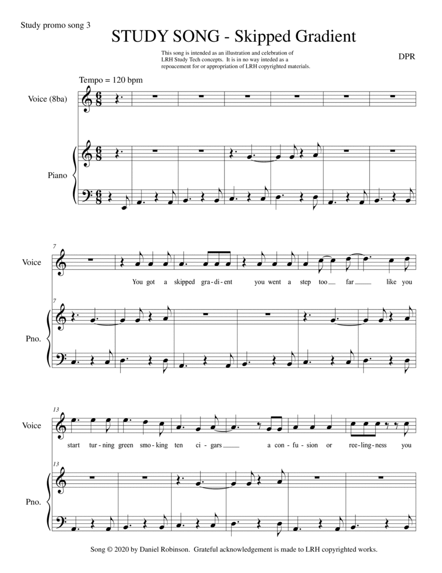Barriers to Study kids music; Gradient