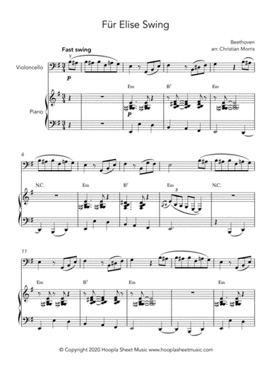 Für Elise Swing (arr. Christian Morris)