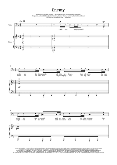 Enemy (arr. Henrique F Mangoni)