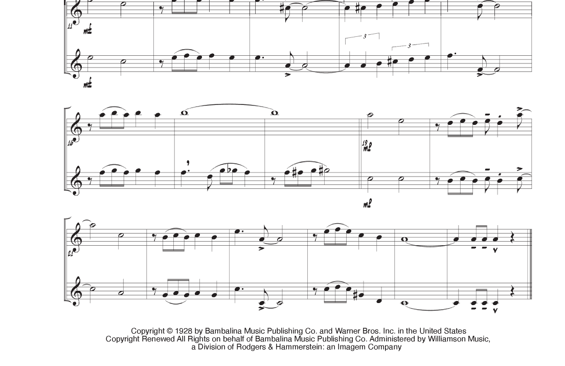 Softly As In A Morning Sunrise (arr. P. R. Frederick)
