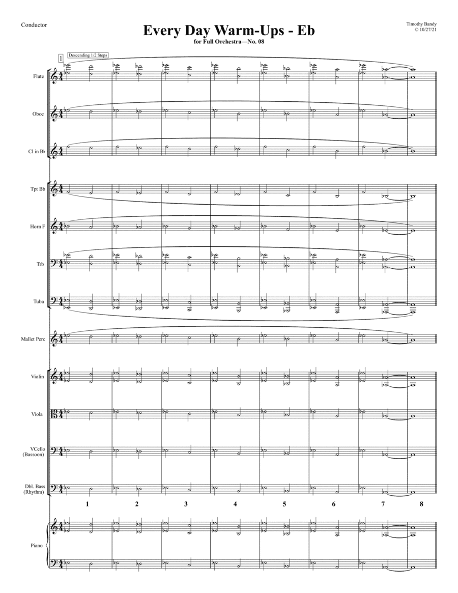Eb - Every Day Warm-Ups for Full Orchestra