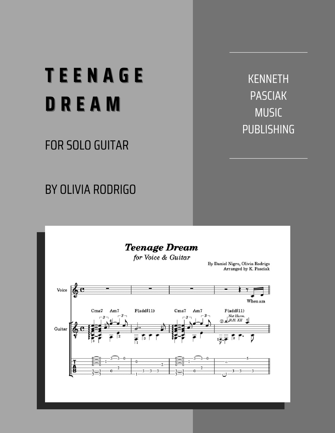Teenage Dream (arr. Kenneth Pasciak)