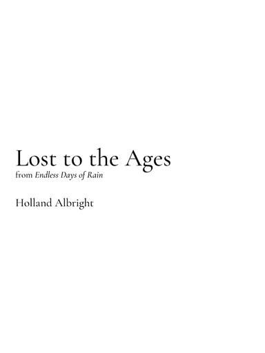 Lost to the Ages