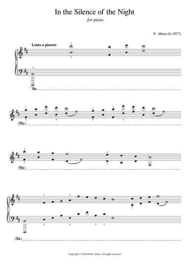 In the Silence of the Night