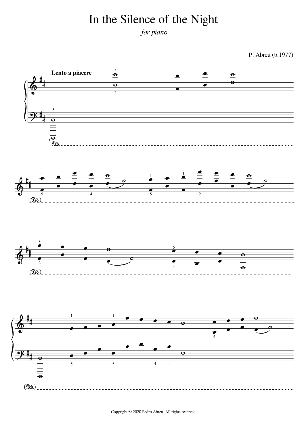 In the Silence of the Night