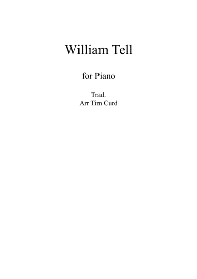 William Tell for Solo Piano (arr. Tim Curd)