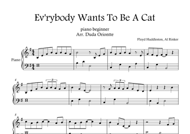 Ev'rybody Wants To Be A Cat (arr. Duda Oriontte)