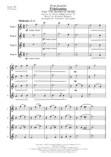 Edelweiss (arr. Tsuyoshi Yoroiguma)