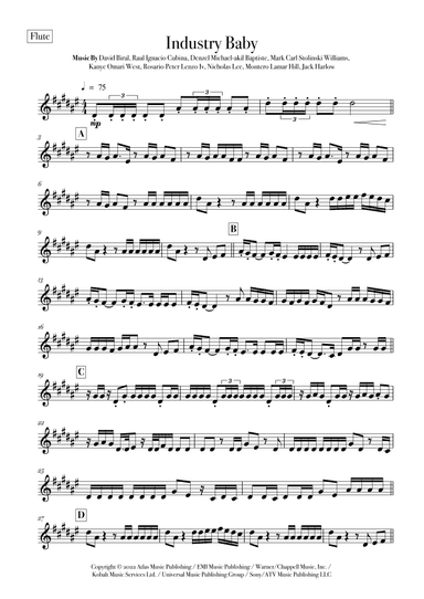 Industry Baby (arr. Rodrigo Nascimento)