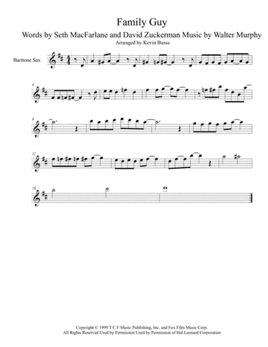Theme From Family Guy (arr. Kevin Busse)